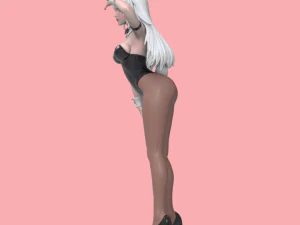 sexy bunny girl 3D Print Model