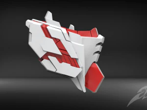 unicorn mecha mask 3D Print Model