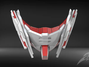 unicorn mecha mask 3D Print Model