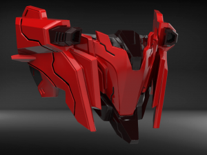 red comet mask 3D Принт Модель
