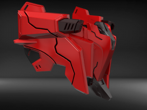 red comet mask 3D Принт Модель