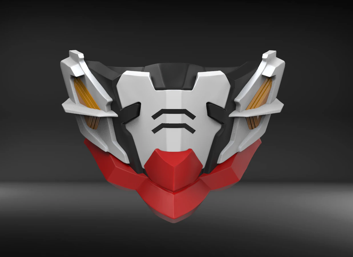 rex mask 3d print model 3D Print Model .c4d .max .obj .3ds .fbx .stl .blend