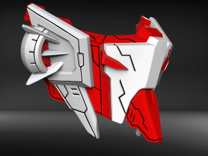 red f mask 3d print model Modèles 3D en vedette