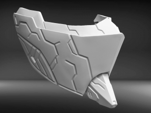 mecha mask vs stl for 3dprint Modello di stampa 3D