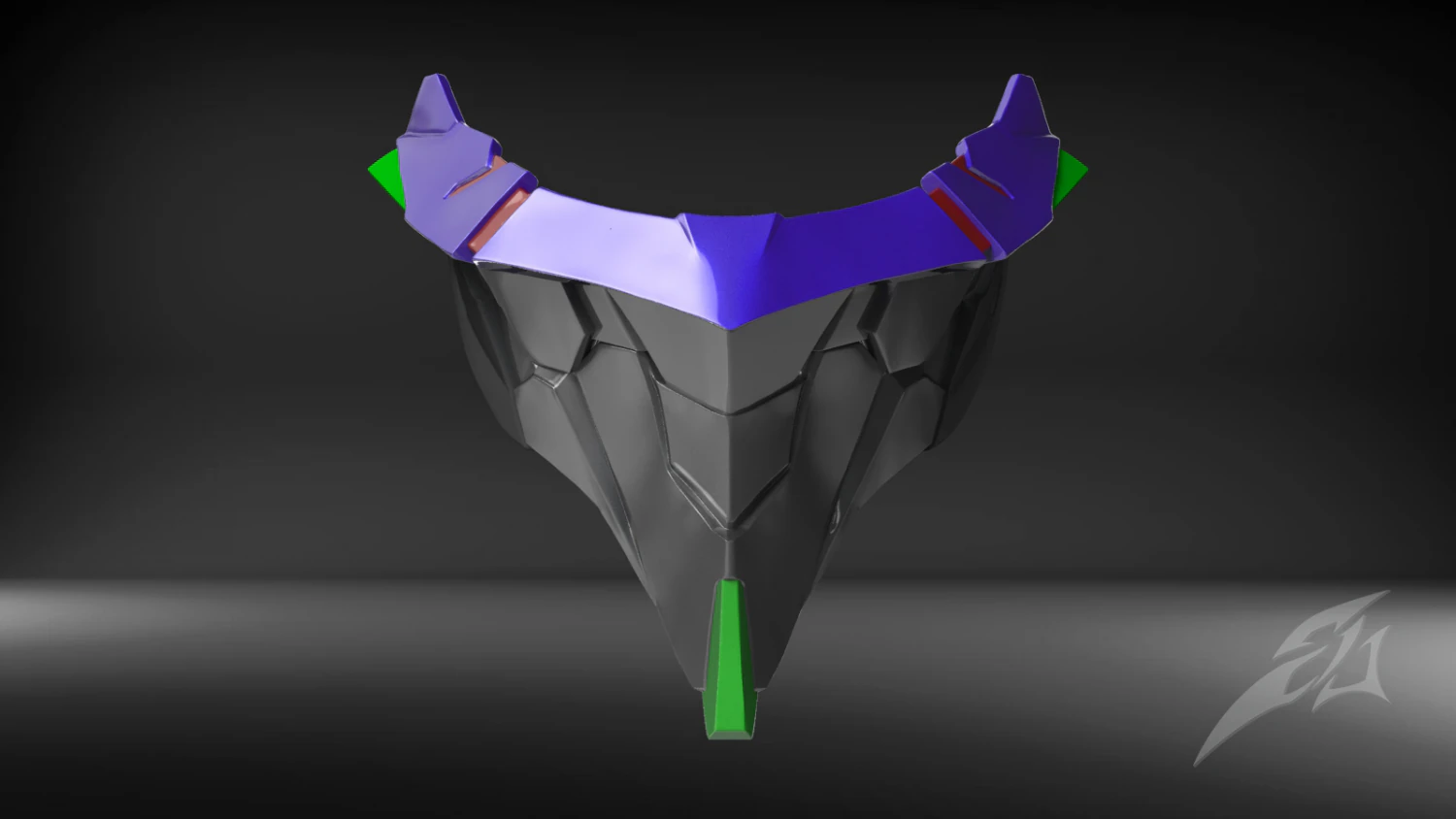unit 01 mask stl for 3dprint 3D Print Model .c4d .max .obj .3ds .fbx .stl .blend 