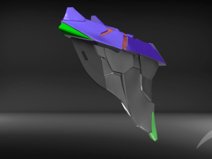 unit 01 mask stl for 3dprint Modèles 3D en vedette