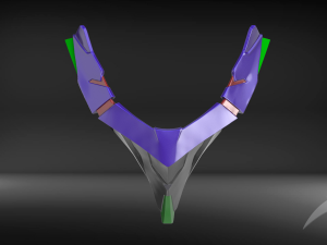 unit 01 mask stl for 3dprint Modèles 3D en vedette