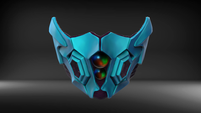 bio armor mask stl for 3dprint Modèles 3D en vedette .c4d .max .obj .3ds .fbx .stl .blend 