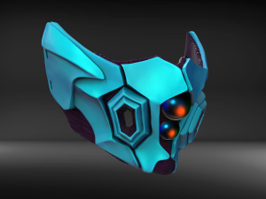 bio armor mask stl for 3dprint Modèles 3D en vedette