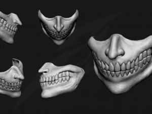 attacker mask 3D Print Model