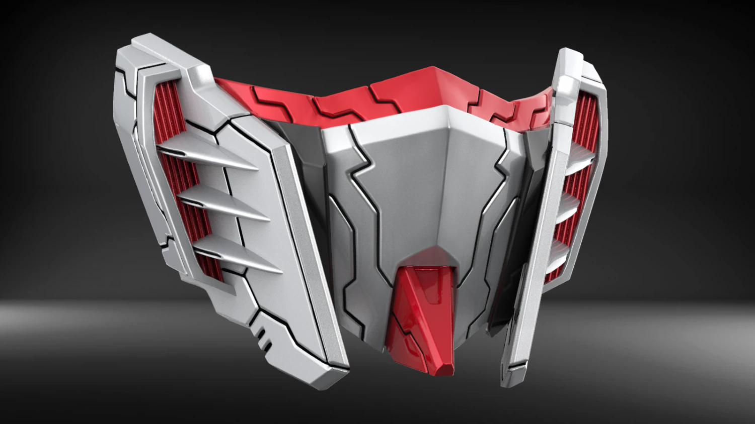 mecha mask v4 stl 3D Print Model .c4d .max .obj .3ds .fbx .stl .blend 