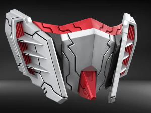 maschera mecha v4 stl Modello di stampa 3D
