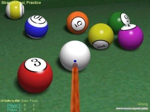 Poolspiel 3D Modell