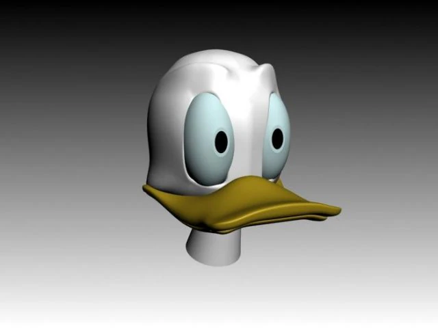 duck 3D Model .c4d .max .obj .3ds .fbx .stl .blend 
