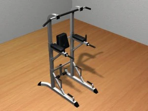 wieża do ćwiczeń na siłowni Model 3D