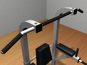 gym bodyweight tower 3D Model