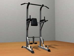 gym bodyweight tower 3D Model