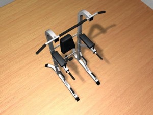 gym bodyweight tower 3D Model