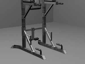 gym bodyweight tower 3D Model