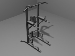 gym bodyweight tower 3D Model
