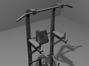 gym bodyweight tower 3D Model