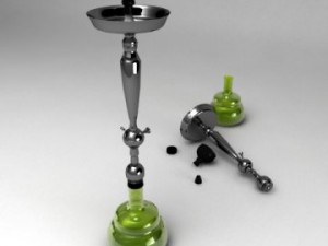 hookah  shisha 3D Model