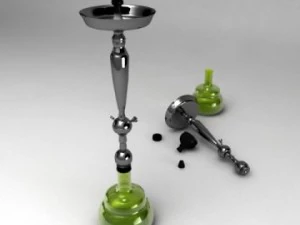 hookah  shisha 3D Model