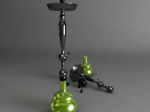hookah  shisha 3D Model