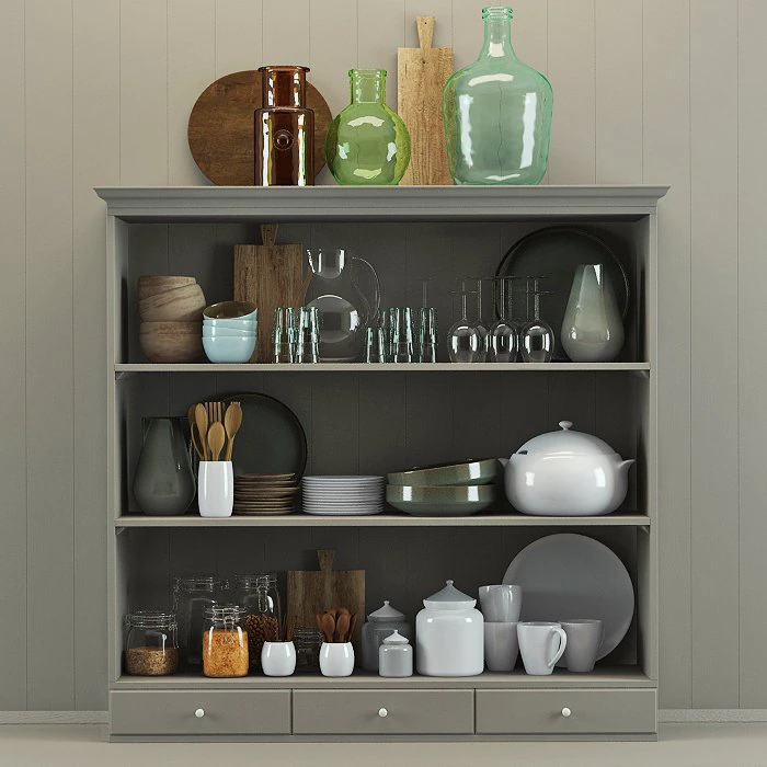 kitchen utensil 3D Model .c4d .max .obj .3ds .fbx .stl .blend 