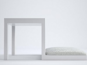 fallen chair by tim makcool 3D-Modell