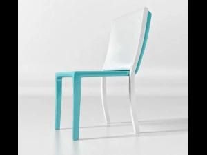 cadeira dupla de tim makcool Modelo 3D