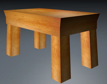 coffee table 3D Model .c4d .max .obj .3ds .fbx .stl .blend 