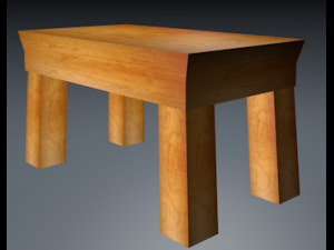 coffee table Modèle 3D