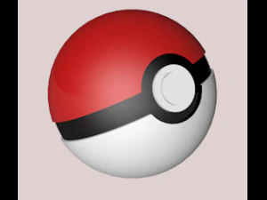 pokeball Modello 3D