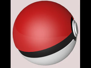 bola pokeball Model 3D