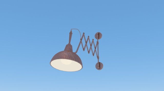 classic wall light 3Dモデル .c4d .max .obj .3ds .fbx .stl .blend 