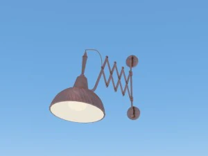 क्लासिक दीवार प्रकाश 3D मॉडल