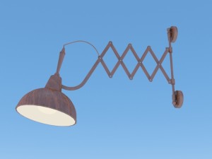 classic wall light 3Dモデル
