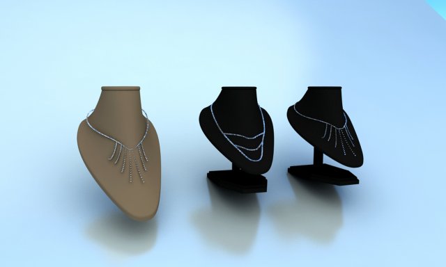 jewelry stand Modèle 3D .c4d .max .obj .3ds .fbx .stl .blend 