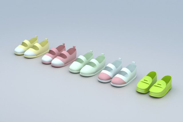 children shoes 3D Модель .c4d .max .obj .3ds .fbx .stl .blend