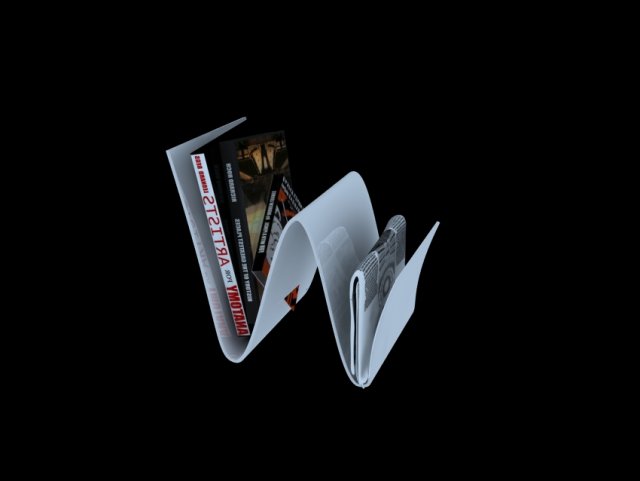newspaper port 3D Модель .c4d .max .obj .3ds .fbx .stl .blend 