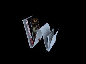 newspaper port Modello 3D