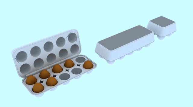 eggs deco Modelo 3D .c4d .max .obj .3ds .fbx .stl .blend 