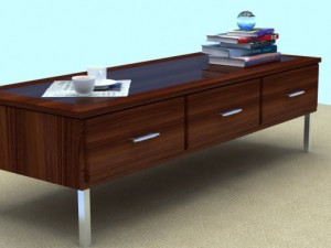coffee table 3Dモデル