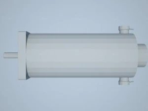 dc servo motor pl57s140 3D Model