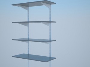 folding shelf bracket 3Dモデル