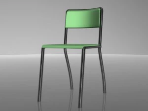 세련된 의자 3D 모델