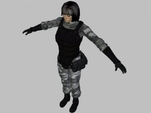 girl Model 3D
