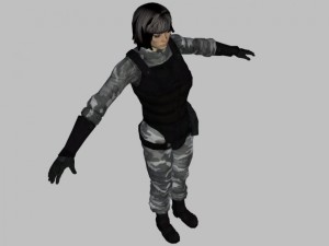 girl 3D Model
