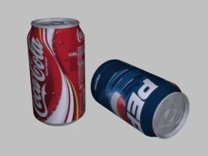 음료수 3D 모델